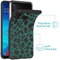 imoshion Coque Design Samsung Galaxy A20e - Léopard - Vert / Noir