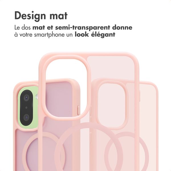 imoshion Coque Color Guard avec MagSafe OnePlus 15R - Rose clair
