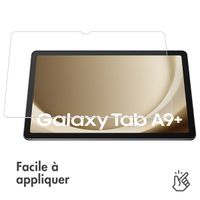 imoshion Protection d'écran en verre trempé Samsung Galaxy Tab A9 Plus