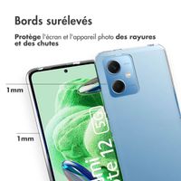 Accezz Coque Clear Xiaomi Redmi Note 12 - Transparent