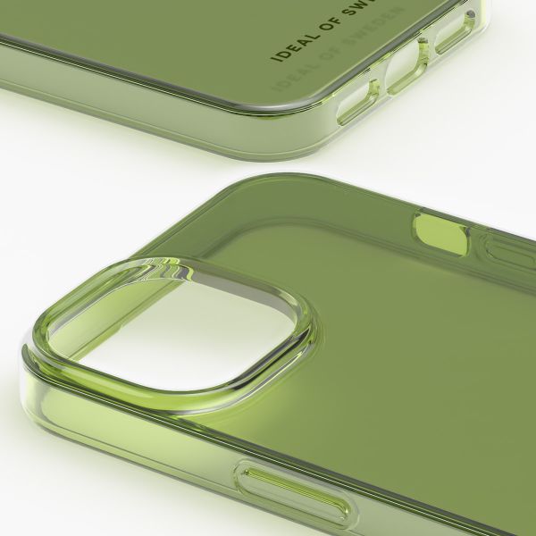 iDeal of Sweden Coque Clear iPhone 14 - Khaki