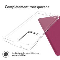 Accezz Coque Clear Motorola Edge 50 Fusion - Transparent