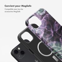 Selencia Coque arrière Vivid Tough avec MagSafe iPhone 13 - Leo Bubble Green