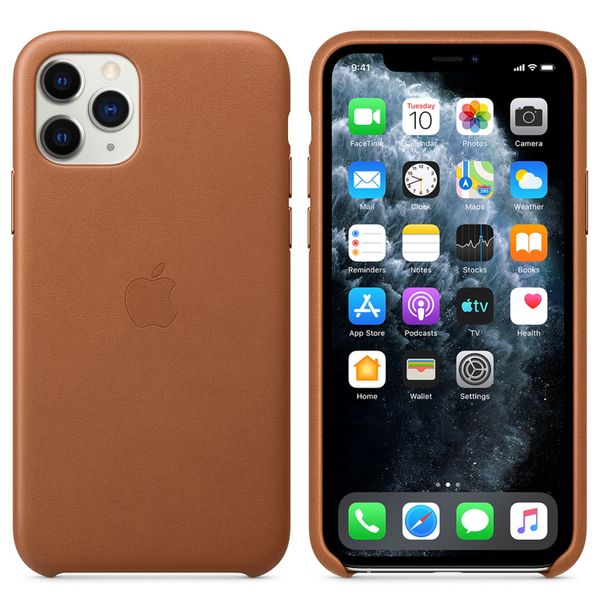 Apple Coque Leather iPhone 11 Pro