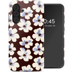 Selencia Coque arrière Vivid Samsung Galaxy A36 / A56 - Choco Flower Pop