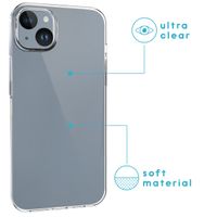 imoshion Coque silicone iPhone 15 Plus - Transparent