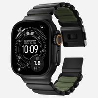 Nomad Bracelet Stratos Apple Watch | 44/45/46/49 mm - Forest Green / Black Titanium