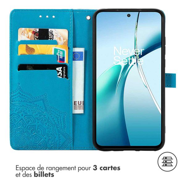 imoshion Etui de télephone Mandala Xiaomi Redmi Note 14 (4G) - Turquoise