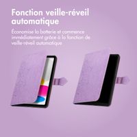 imoshion Coque tablette Apple iPad Air 11 pouces (2025) M3 / (2024) M2 / Air 5 (2022) / Air 4 (2020) - Lila / Lilac