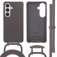 imoshion Coque arrière Color avec cordon amovible et MagSafe Samsung Galaxy S26 - Black Coffee