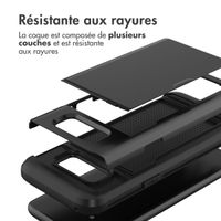 imoshion Coque arrière avec porte-cartes Samsung Galaxy S8 - Noir