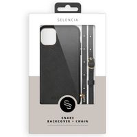 Selencia Coque Aina Serpent avec corde Samsung Galaxy A53 -  Noir