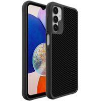 imoshion Coque Rugged Hybrid Carbon Samsung Galaxy A15 (5G/4G) - Black / Carbon