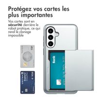imoshion Coque arrière avec porte-cartes Samsung Galaxy A36 / A56 - Gris