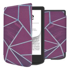 imoshion Design Slim Soft Sleepcover Pocketbook Verse / Verse Pro / Verse Pro Color / Vivlio Light / Light HD - Bordeaux Graphic