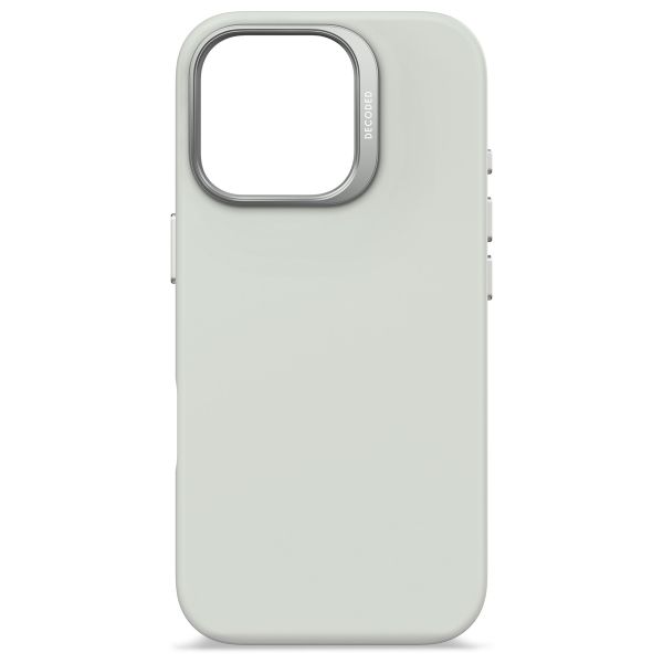 Decoded Coque en silicone MagSafe iPhone 16 Pro - Stone Grey