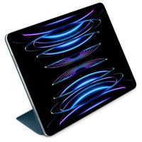 Apple Smart Folio iPad Air 13 pouces (2024) M2 / iPad Pro 12.9 (2020/2021/2022) - Marine Blue