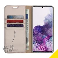 Accezz Étui de télephone Wallet Samsung Galaxy S20 Plus - Doré