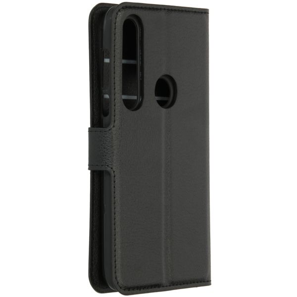 imoshion Étui de téléphone portefeuille Luxe Motorola Moto G8 Plus - Noir