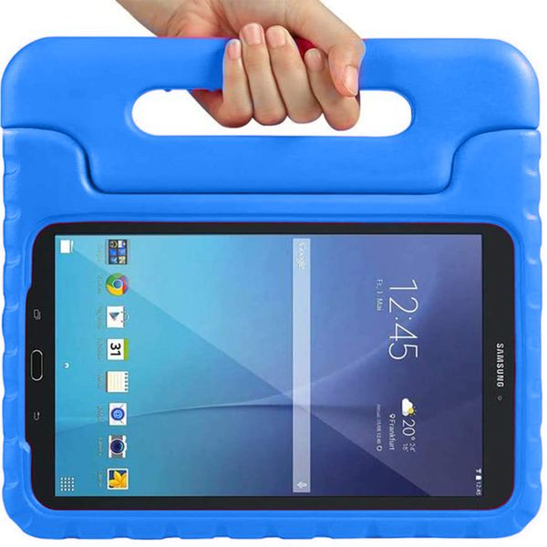 Coque kidsproof avec poignée Samsung Galaxy Tab E 9.6 - Bleu