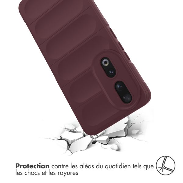 imoshion Coque arrière EasyGrip Honor 90 - Aubergine