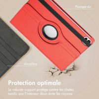 imoshion Coque tablette rotatif à 360° Apple iPad Air 11 pouces (2026) M4 / (2025) M3 / (2024) M2 / Air 5 (2022) / Air 4 (2020) / Pro 11 (2018/2020) - Rouge