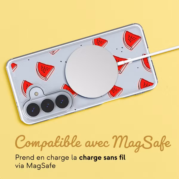 Concevez votre MagSafe Clear Case Samsung Galaxy S26 Plus - Transparent