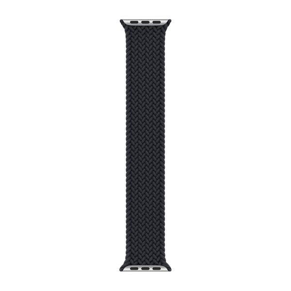 Apple Bracelet Solo tressé Apple Watch | 38/40/41/42 mm - Taille 9 - Charcoal