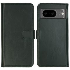 Selencia Étui portefeuille en cuir véritable Google Pixel 8 - Vert
