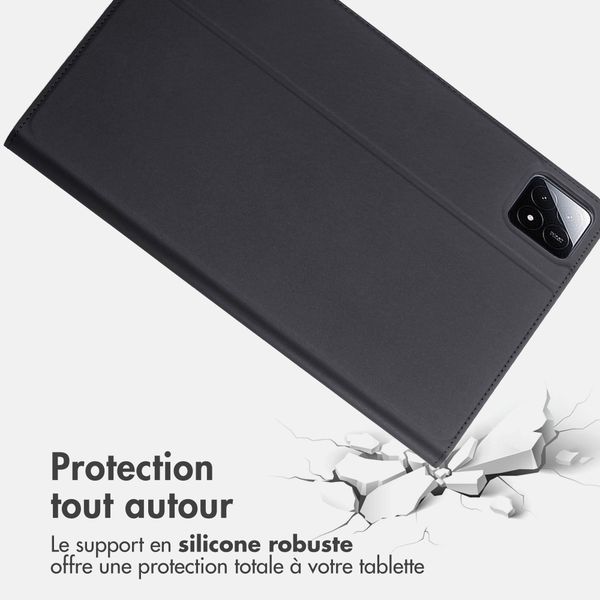 Accezz Coque tablette Classic Xiaomi Pad 6S Pro 12.4 - Noir