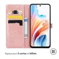 imoshion Etui de télephone Mandala Oppo A79 - Rose Doré