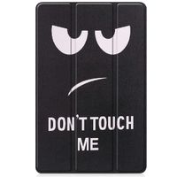 imoshion Coque tablette Design Trifold Lenovo Tab P11 (2nd gen) - Don't touch