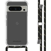 imoshion Coque avec dragonne Google Pixel 8 Pro - Noir & Doré