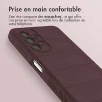 imoshion Coque arrière EasyGrip Samsung Galaxy A32 (5G) - Aubergine