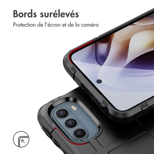 imoshion Coque Rugged Shield Motorola Moto G31 / G41 - Noir