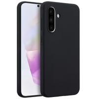 Accezz Coque Liquid Silicone avec MagSafe Samsung Galaxy A36 / A56 - Noir
