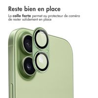 imoshion Protection Caméra en verre trempé 2 Pack Apple Apple iPhone 17 - Sage Green