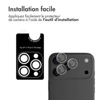 imoshion Protection d'objectif d'appareil photo (pack de 2) Apple iPhone 17 Pro / 17 Pro Max - Transparent