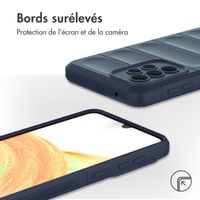 imoshion Coque arrière EasyGrip Samsung Galaxy A33 - Bleu foncé