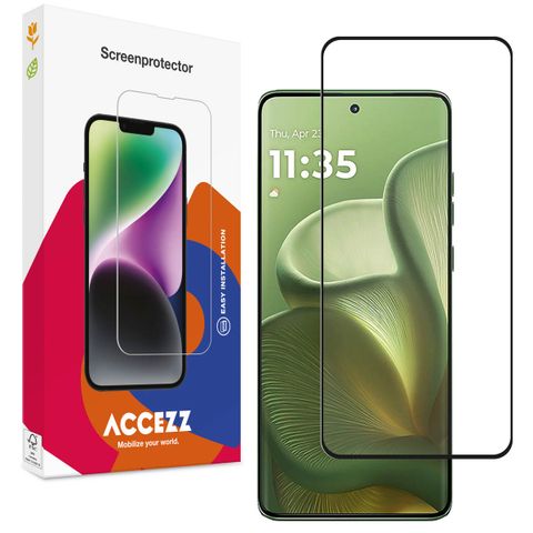 Accezz Protection d'écran en verre trempé Motorola Edge 60 Pro