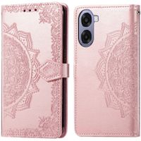 imoshion Etui de télephone Mandala Oppo A6x (4G/5G) - Rose Gold