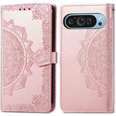 imoshion Etui de télephone Mandala Google Pixel 9 Pro XL - Rose Doré
