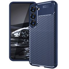 imoshion Coque silicone Carbon Samsung Galaxy S23 - Bleu