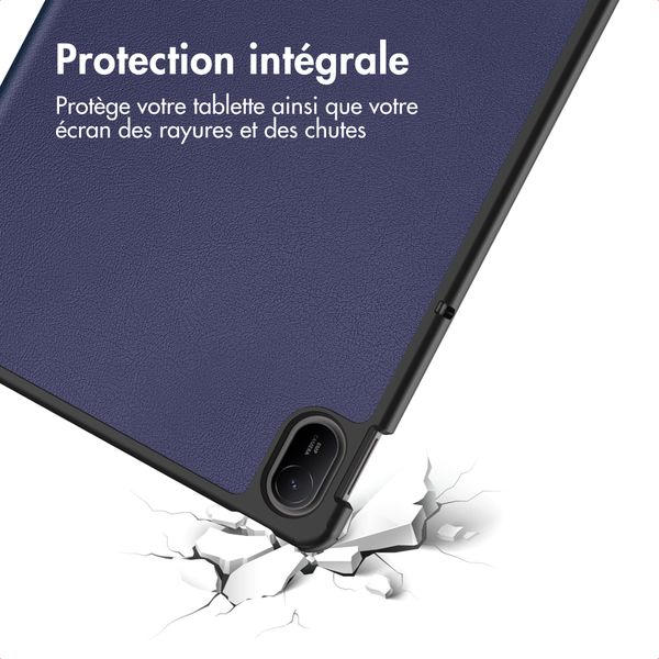 imoshion Coque tablette Trifold Huawei Matepad SE - Bleu foncé