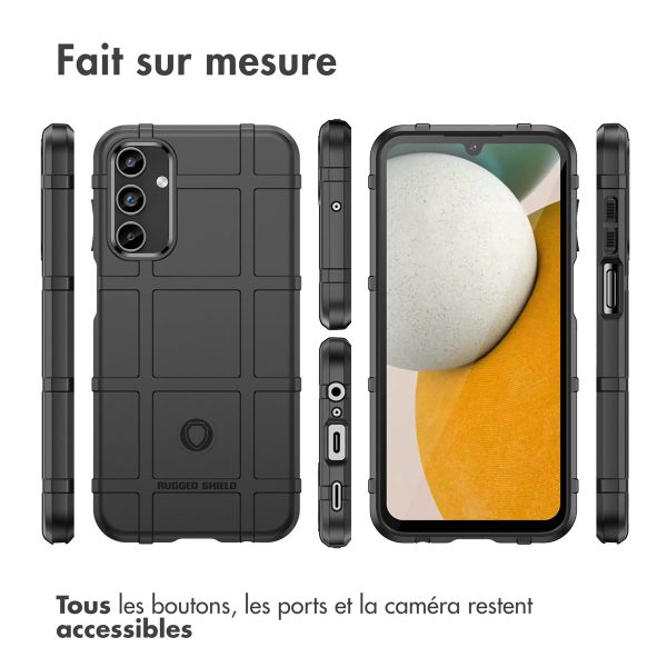 imoshion Coque Arrière Rugged Shield Samsung Galaxy A15 (5G/4G) - Noir