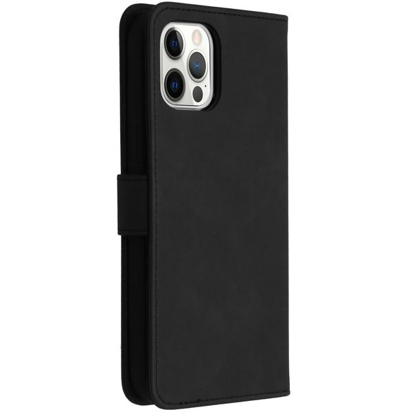 imoshion Etui de télephone luxe 2-en-1 amovible Apple iPhone 12 (Pro) - Noir