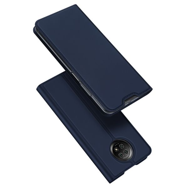 Dux Ducis Étui de téléphone Slim Xiaomi Redmi Note 9T (5G) - Bleu