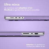 imoshion Coque rigide Apple MacBook Pro 14 pouces (2021 / 2023 M3 chip / 2024 M4 chip / 2025 M5 chip) - Lavender Lilac