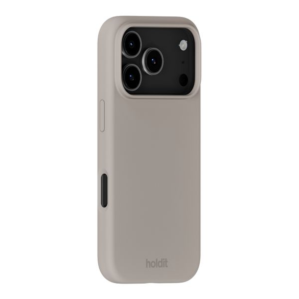 Holdit Coque Silicone Apple iPhone 17 Pro Max - Taupe