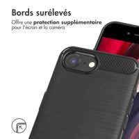 imoshion Coque Brushed iPhone SE 4 - Noir